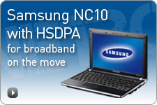 Samsung NC10 with HSDPA