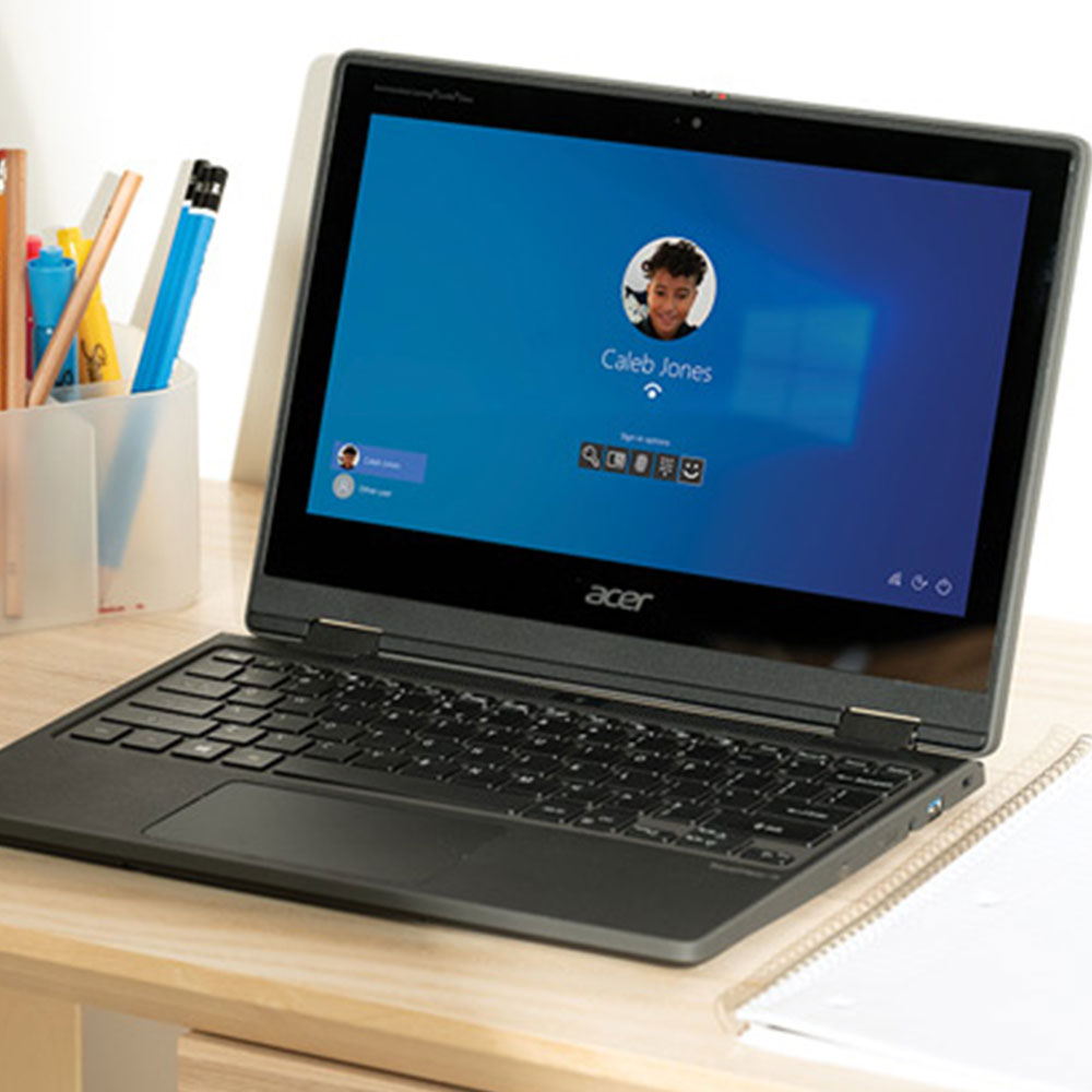 Affordable windows device on table