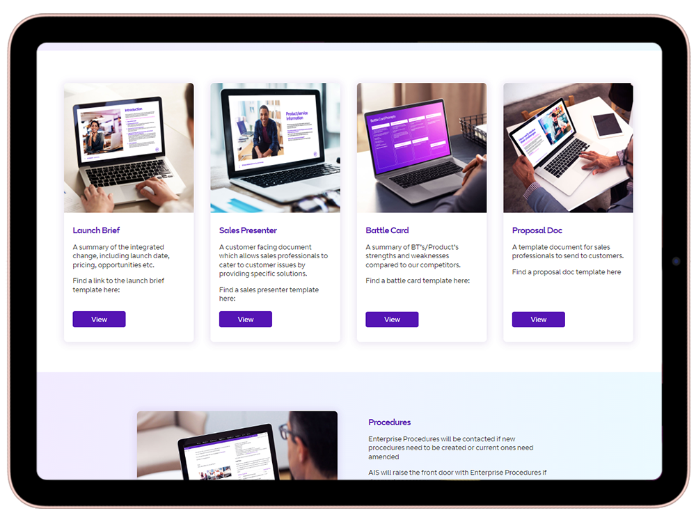BTnet for education email on a mobile device