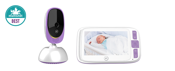 BT Smart Baby Monitor with 5 inch screen