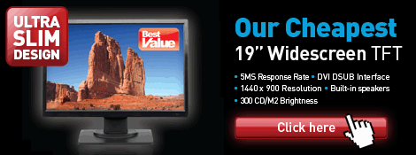Superb value for money - Best Value 19" Widescreen TFT