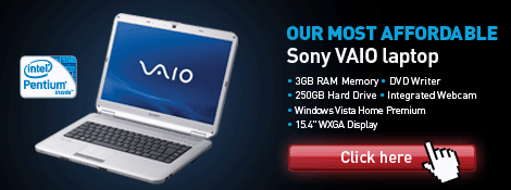 Our most affordable Sony VAIO Laptop