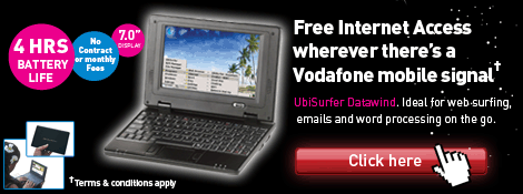 Ubisurfer Datawind - with 12 months free internet access