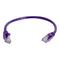 C2G 2m Cat6 550 MHz Snagless Patch Cable - Purple