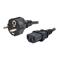 C2G 5m 16 AWG Universal Power Cord (IEC320C13 to CEE7/7)