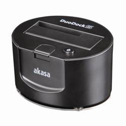 Akasa DuoDock SuperSpeed USB 3.0 Desktop Dock SATA Black