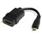 StarTech.com 5in High Speed HDMI Adapter Cable - HDMI to HDMI Micro – F/M
