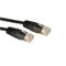 Cables Direct Generic 2MTR CAT 5E UTP PVC INJ MOULDED CABLE - BLACK B/Q 150