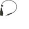 Jabra Headset Cord for Speak 410/510, Jack 3.5 mm straight to QD