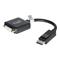 C2G 20cm DisplayPort Male to Single Link DVI-D Female Adapter Cable - Black