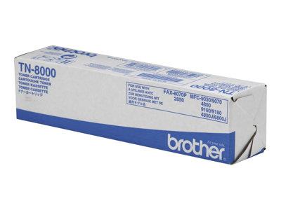 Brother TN-8000 Toner Cart - Fax8070P / MFC9070 / 9160 / 9180 - 1 x black - 2200 pages