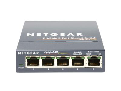 NETGEAR GS105 5 Port Gigabit Switch   