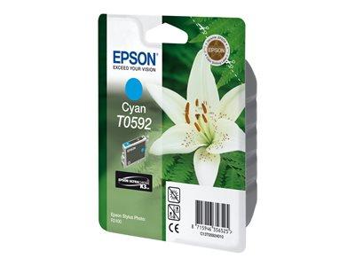 Epson T0592 - Print cartridge - 1 x cyan
