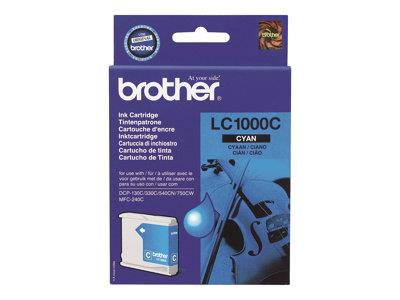 Brother LC1000C - Print cartridge - 1 x cyan