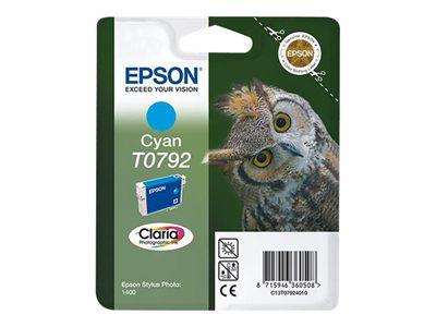 Epson C13T079240A0 Cyan Ink Cartridge for Photo 1400