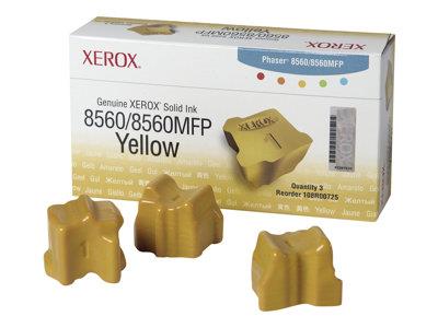 Xerox 3Pk Yellow Solid Ink Sticks for 8560 Series