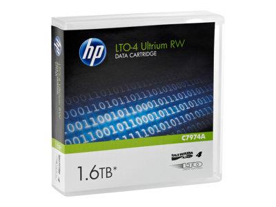 HPE LTO Ultrium 4 - 800 GB / 1.6 TB - Green - storage media