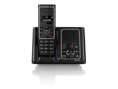 BT Verve 450 Single Cordless Phone With Answer Machine