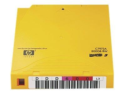 HPE 20 x LTO Ultrium 3 - 400GB/800GB - labeled - storage media