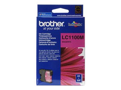Brother LC1100M - Print cartridge - 1 x magenta