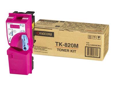 Kyocera TK-820M Magenta Toner for FS-C8100DN