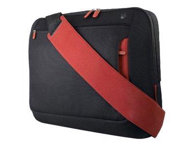 Belkin Messenger Bag for Laptops up to 17" Black/Red