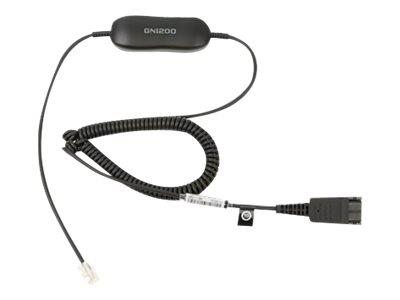 Jabra GN1200  Smartcord (Curly) - for Desk Phone Connectivity