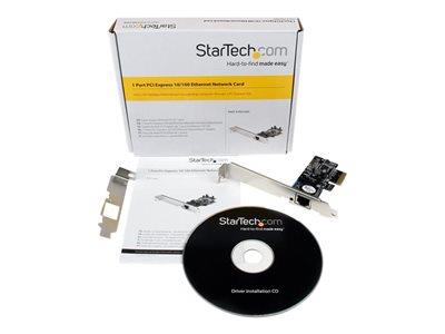 StarTech.com 1 Port PCI Express 10/100 Ethernet Network Interface Adapter Card