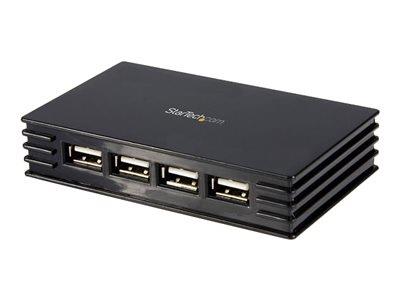 StarTech.com 4 Port Black USB 2.0 Hub