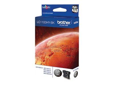 Brother LC1100HYBK - Print cartridge - High Yield - 1 x black