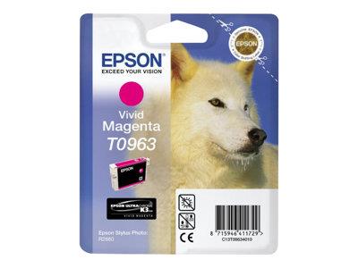 Epson T0963 - Print cartridge - 1 x vivid magenta - 865 pages