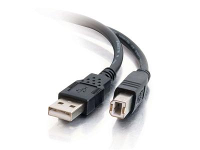 C2G 2m USB 2.0 A/B Cable - Black