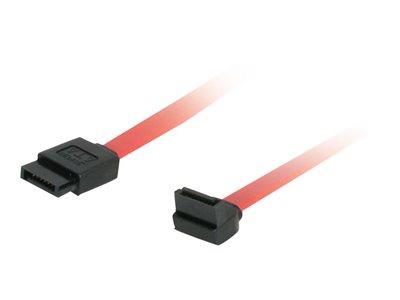 C2G 1m 7-pin 180° to 90° 1-Device Serial ATA Cable
