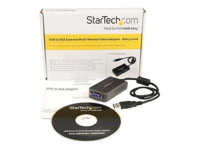 StarTech.com USB to VGA Multi Monitor External Video Adapter