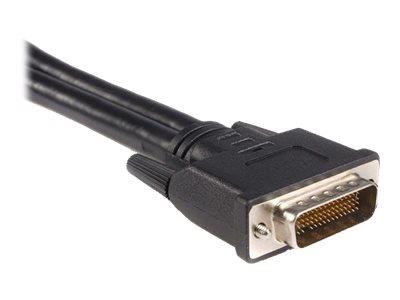 StarTech.com 8in LFH 59 Male to Dual Female DVI I DMS 59 Cable