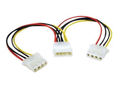 C2G 35cm One 5-1/4in to Two 5-1/4in Internal Power Y-Cable