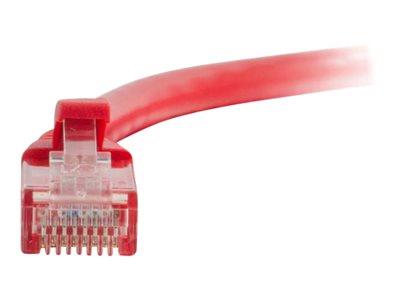 C2G 1m Cat5E 350 MHz Snagless Booted Patch Cable - Red