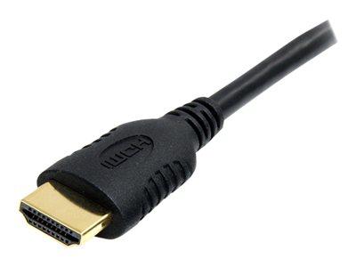 StarTech.com 6 ft High Speed HDMI Cable with Ethernet- HDMI to HDMI Mini- M/M