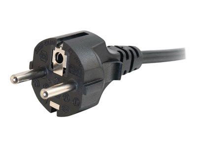 C2G 2m 16 AWG Universal Power Cord (IEC320C13 to CEE7/7)
