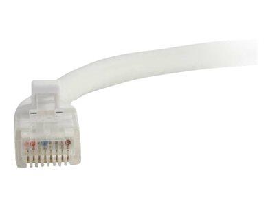 C2G 1m Cat6 550 MHz Snagless Patch Cable - White