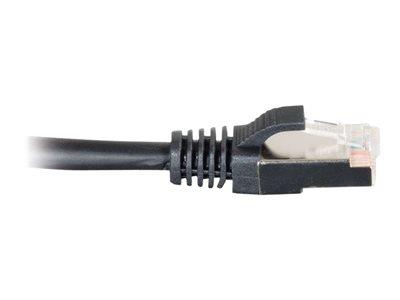 C2G 4m Shielded Cat5E Moulded Patch Cable - Black