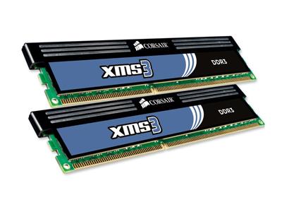 Corsair 4GB (2x2GB) DDR3 1333Mhz CL9 XMS3  Performance Desktop Memory Kit