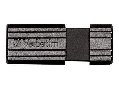 Verbatim 4GB PinStripe USB Drive Black