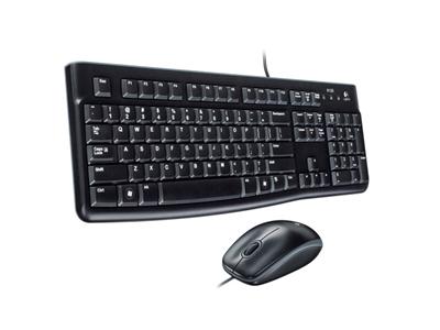Logitech Desktop MK120 - Keyboard & Mouse - USB