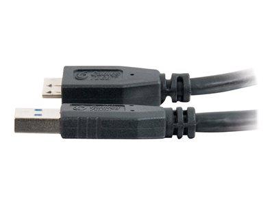 C2G CablesToGo 1m USB 3.0 AM-MICRO BM CBL BLK