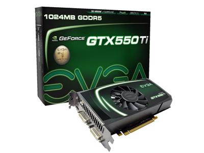 EVGA GeForce GTX 550 Ti 951MHz 1GB PCI-Express HDMI