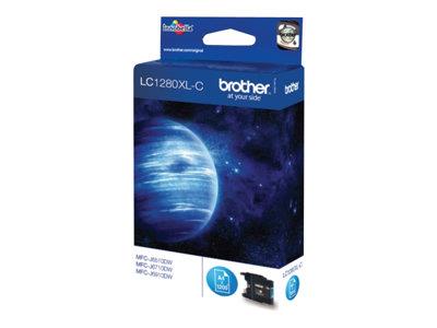 Brother LC1280XLC - Print cartridge - 1 x cyan - 1200 pages