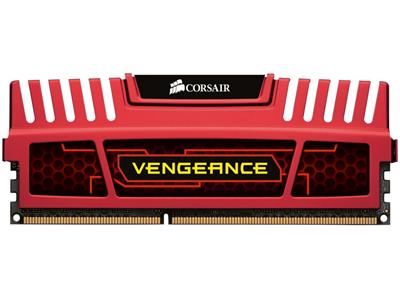 Corsair 8GB (2x4GB) DDR3 1866Mhz CL9 Vengeance Red Performance Desktop Memory Kit