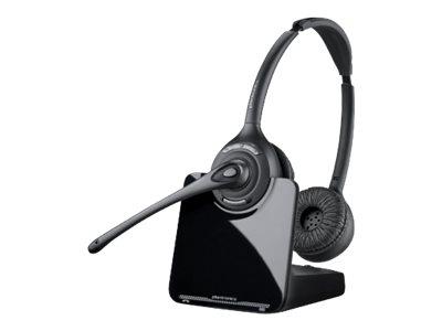 Poly Plantronics CS520 Binaural/Duo/Stereo Over-the-Head Wireless DECT Headset
