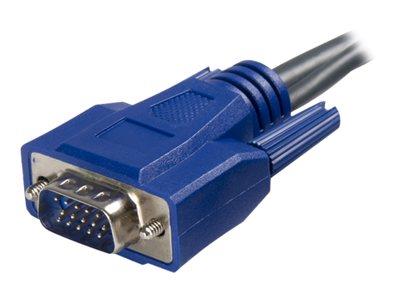 StarTech.com 6 ft Ultra-Thin USB VGA 2-in-1 KVM Cable